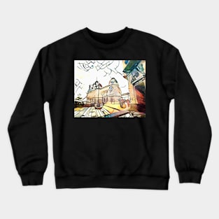 Kandinsky meets Cartagena, motif 4 Crewneck Sweatshirt